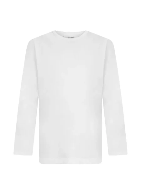 Lung tricou Comme Des Garçons Shirt alb