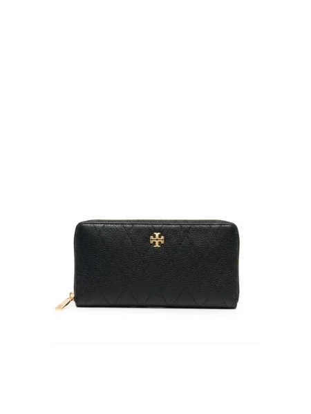Portfel Tory Burch skórzany czarny