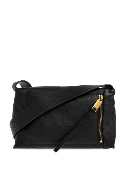 Body Allsaints din piele alb