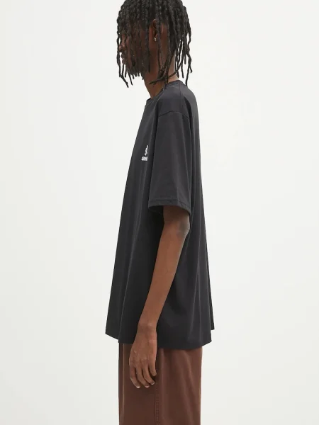 Gramicci One Point Logo Tee t-shirt με ανδρικό μαύρο