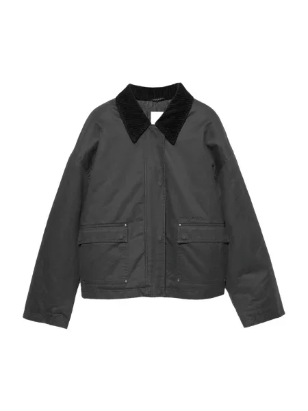 Pull&Bear Geacă de primăvară-toamnă gri