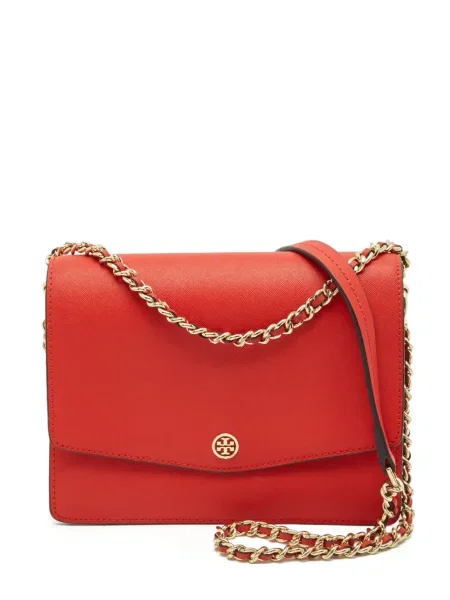 Body Tory Burch din piele roșu