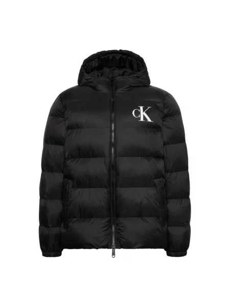 Calvin Klein Jeans kurtka pikowana Mężczyźni Sztuczne włókno S czarny