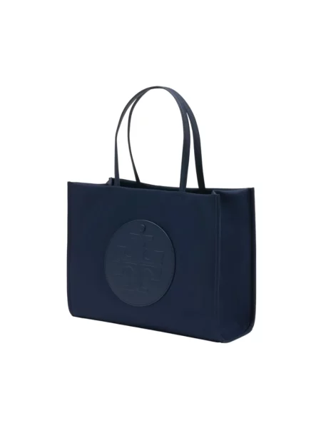 Shopperka Tory Burch niebieska