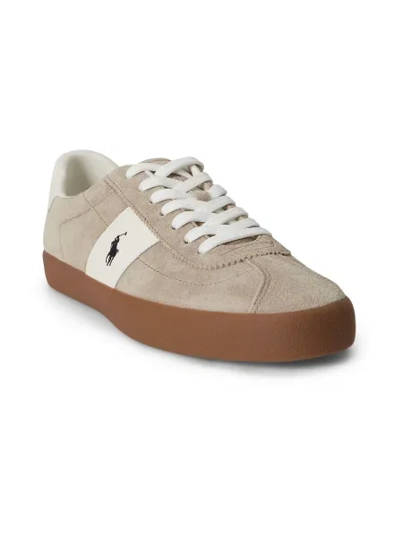 Sneakerși Polo Ralph Lauren de lână alb