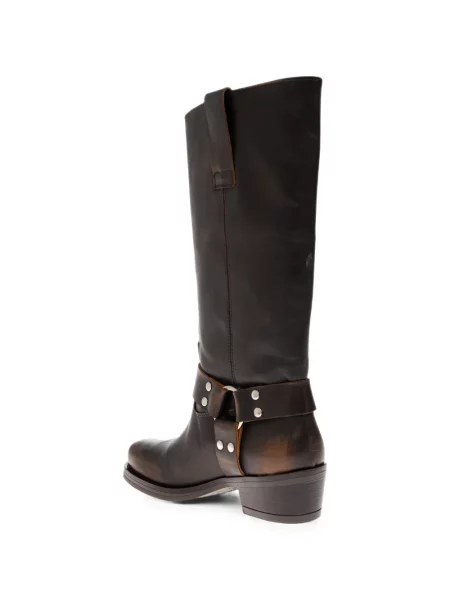Botine Posa din piele maro