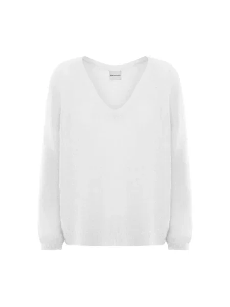 Sweter Americandreams wełniany biały