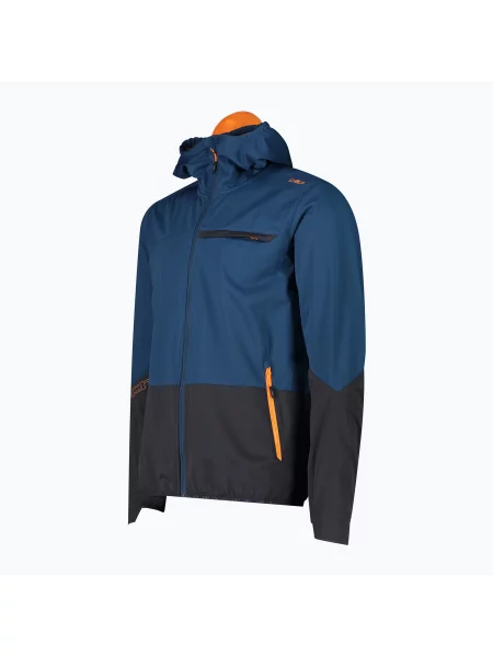 Kurtka softshell CMF Zip Hood niebieska