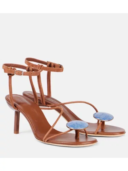 Sandale Christopher Esber din piele maro