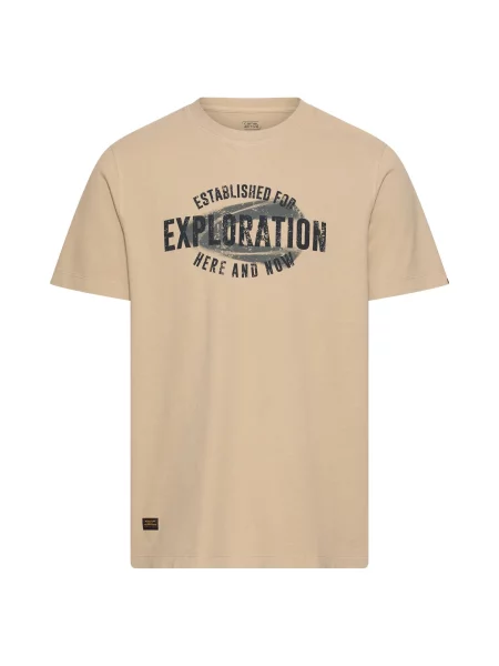 CAMEL ACTIVE Tricou / bleumarin bej