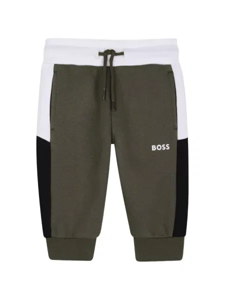 Spodnie dziecięce Bosswear zielone