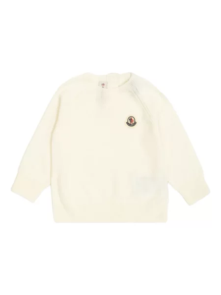 Sweter dziecięcy Moncler Enfant biały