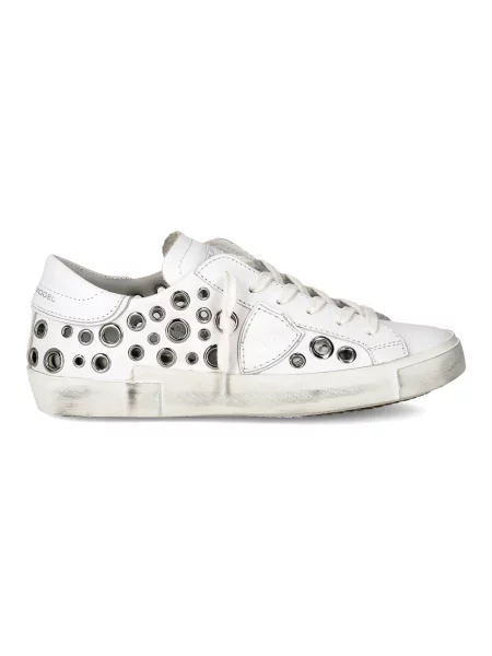 Buty do tenisa Philippe Model skórzane do tenisa białe