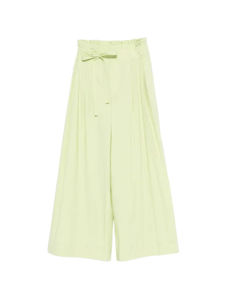 Pantaloni Vivetta cu legături verde