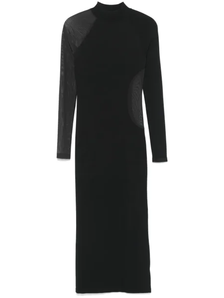 Rochie midi Y-3 de costum negru