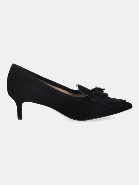 Lauren Ralph Lauren szpilki zamszowe Adrienne Klt czarny