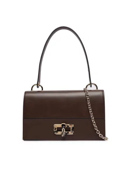 Furla Дамска чанта Amelia M Тъмнокафяв