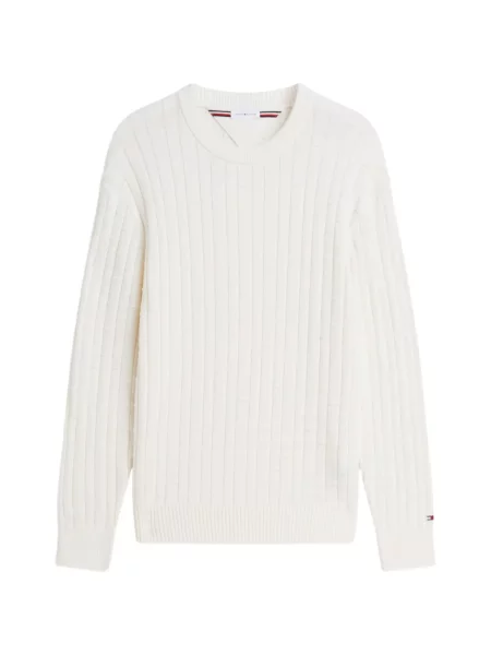 Pulover Tommy Hilfiger cu decolteu rotund
