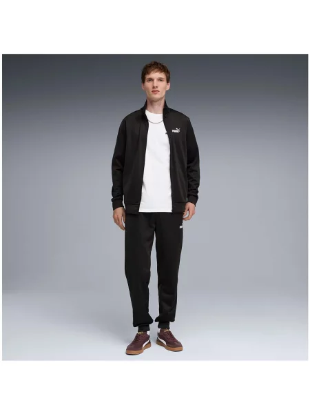 Puma compleu de trening bărbați Essential Poly suit negru