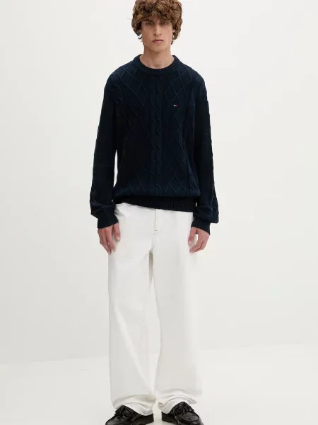 Tommy Jeans Pulover albastru