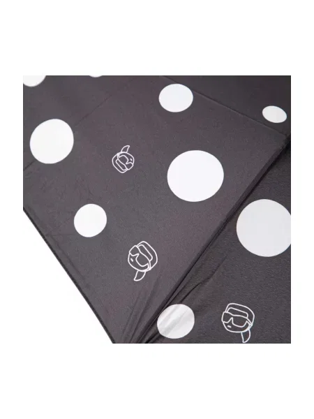 Karl Lagerfeld umbrelă automată IKON negru