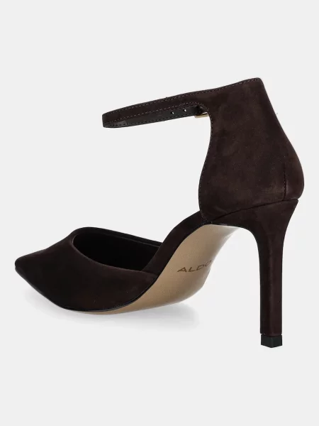 Замшевые туфли Aldo коричневые