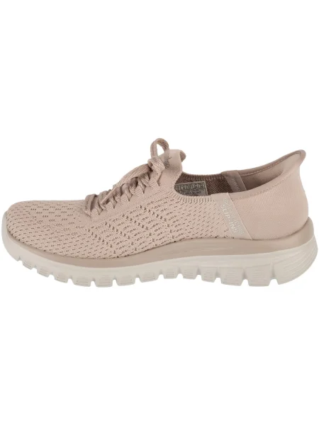 Pantofi Skechers roz