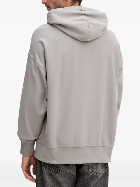 Hoodie Calvin Klein Jeans με σχέδιο γκρι
