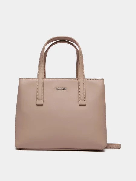Calvin Klein Сумка Поліестер/поліуретан бежевий