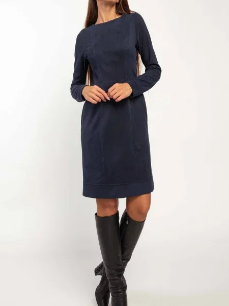Замшева Сукня міні RiMari синій