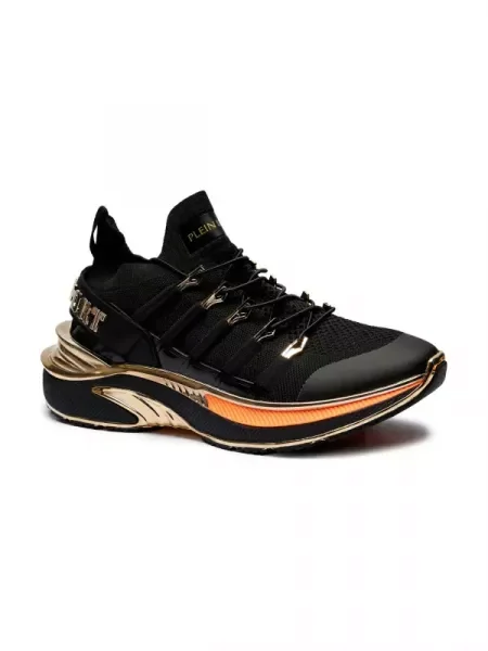Plein Sport Sneakers Runner Chrome Surfer negru