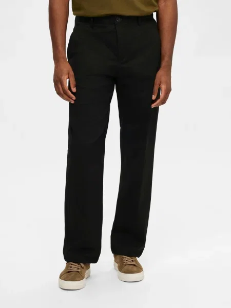 SELECTED Pantaloni SLHWILLIAM' negru