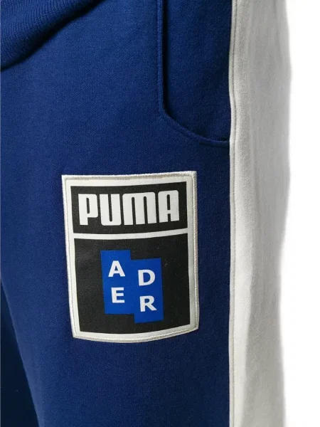 Pantaloni Puma alergare albastru