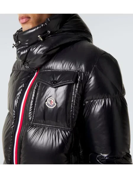 Geacă cu puf Moncler Montbeliard negru