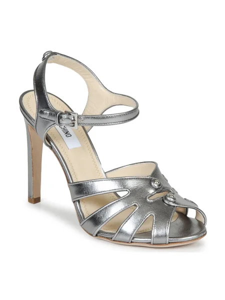Tenisky Moschino strieborná