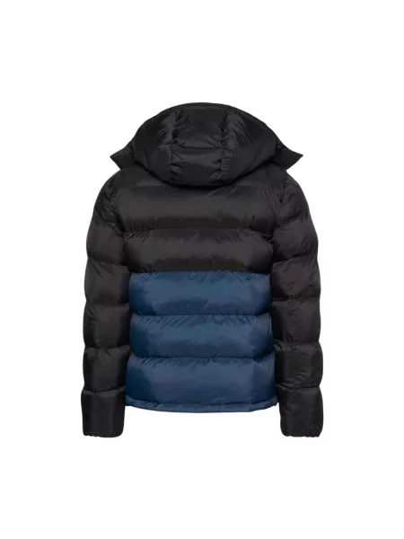 Kurtka jeansowa Calvin Klein z kapturem czarna