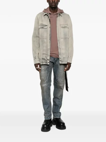 Geacă de blugi Rick Owens Drkshdw gri