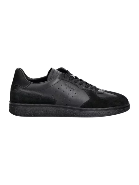 Sneakersy Gant skórzane czarne