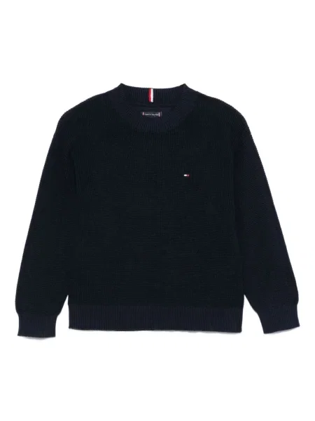 Sweter dziecięcy Tommy Hilfiger niebieski
