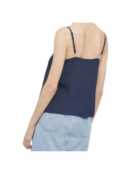 Top Tommy Jeans albastru
