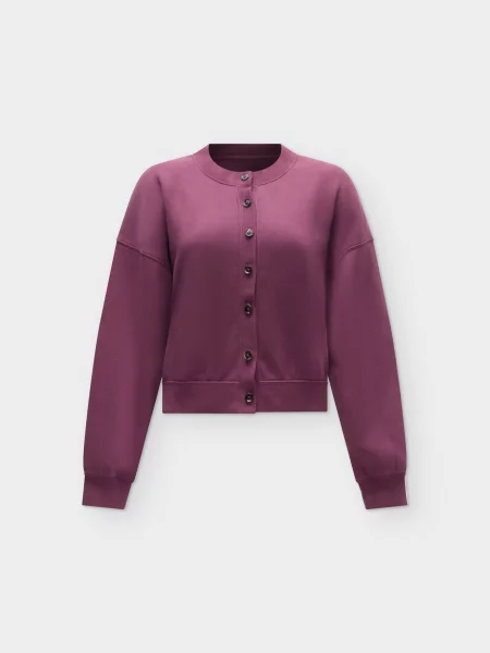 Abercrombie & Fitch Tepláková bunda lesného ovocia