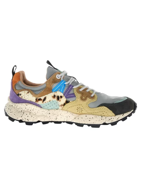 Sneakersy Flower Mountain skórzane w kwiatki