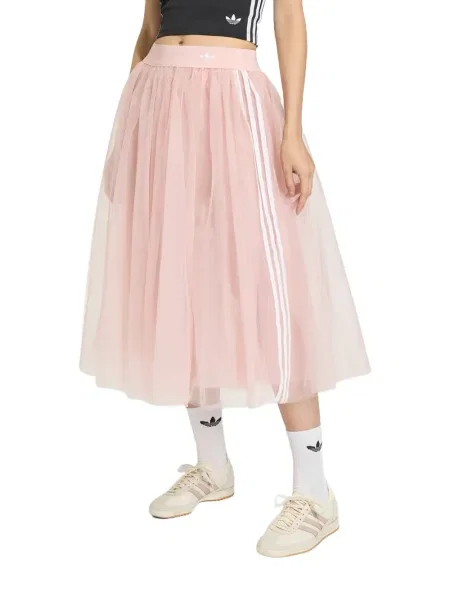 Tricou polo Adidas tricotate cu imagine fără mâneci alb