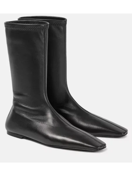 Botine Toteme din piele negru