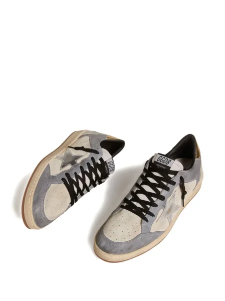 Δερμάτινα sneakers Golden Goose Ball Star γκρι
