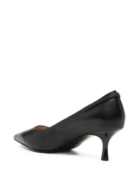 Pantofi cu toc Love Moschino din piele negru