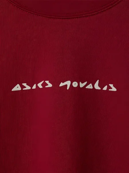 Sneakerși Asics roșu