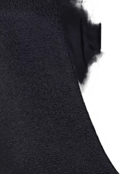 Top Jil Sander cu decolteu în V negru