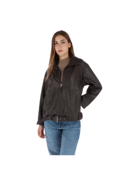 Kurtka jeansowa Pepe Jeans brązowa