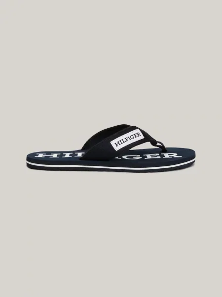 Olcsóbban. Férfi flop-flop papucs Tommy Hilfiger Patch Beach Sandal desert sky. Méret: 40 EU kék